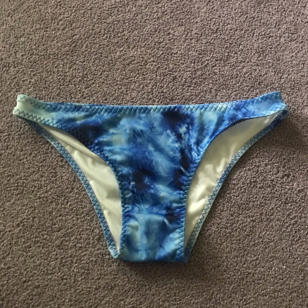 Tie dye bikini bottoms